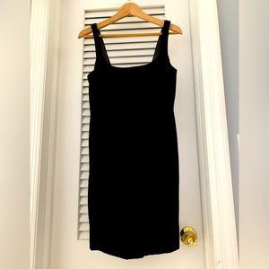 Ann Taylor, Black, Velvet, Sheath dress